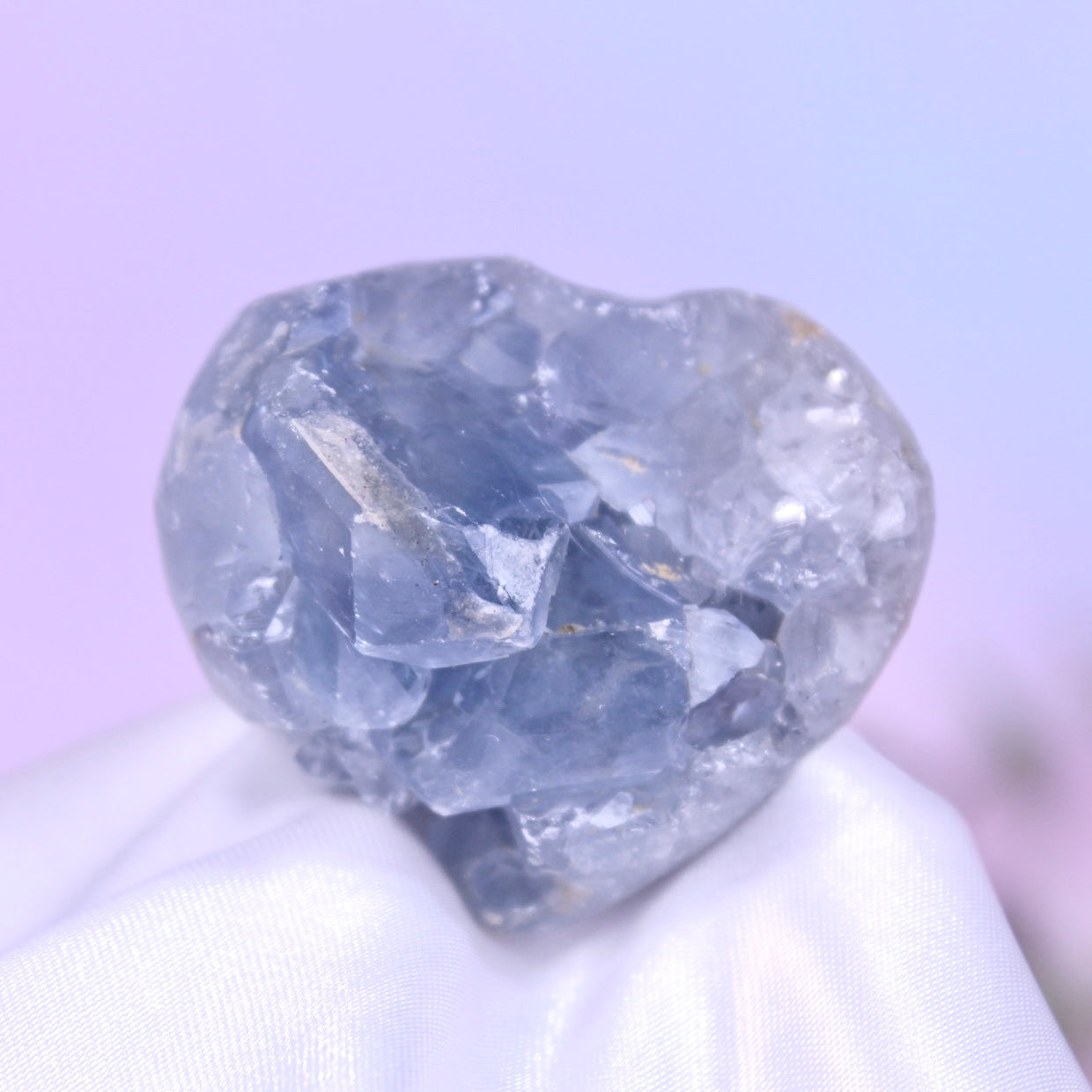 Celestite hearts