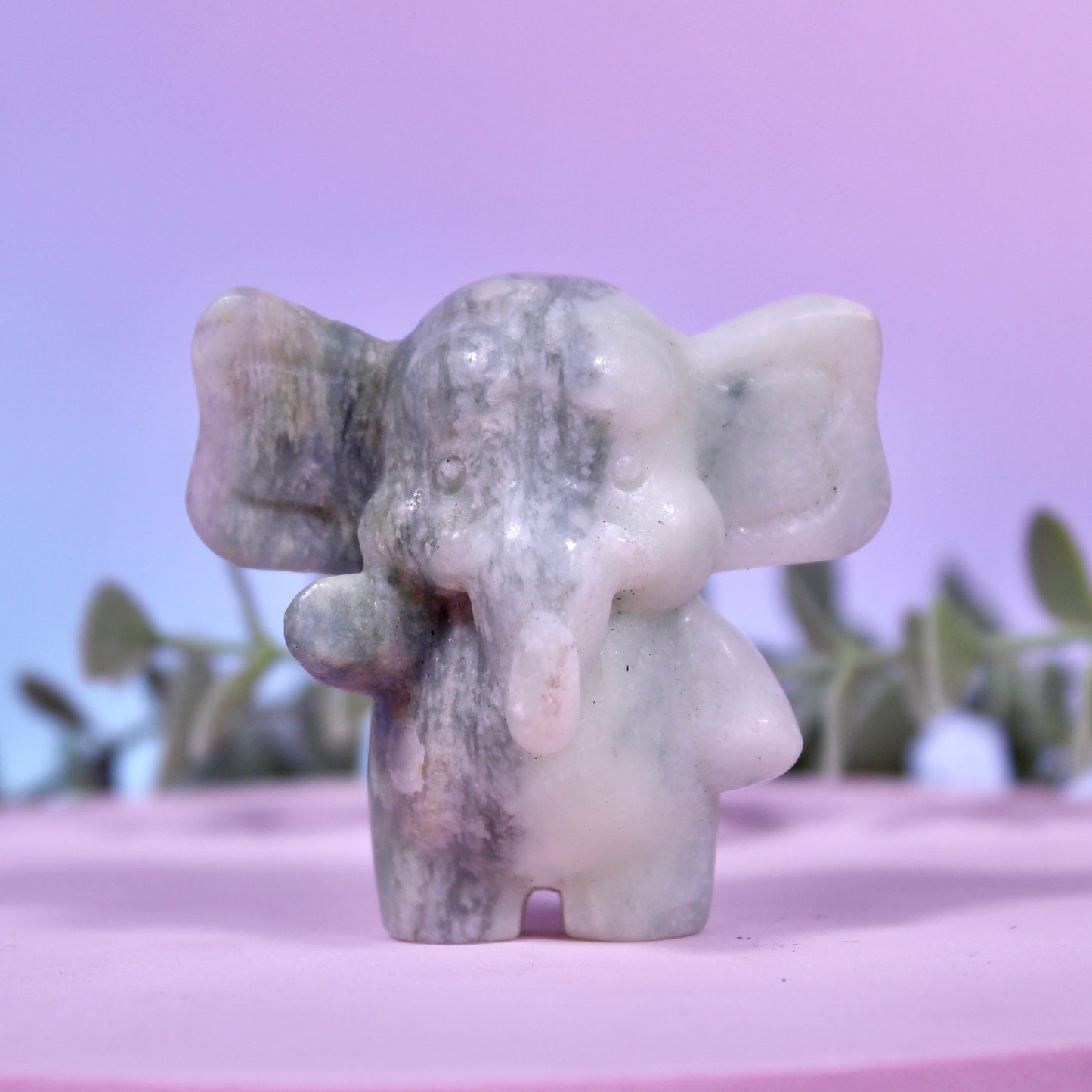 Elephant carvings