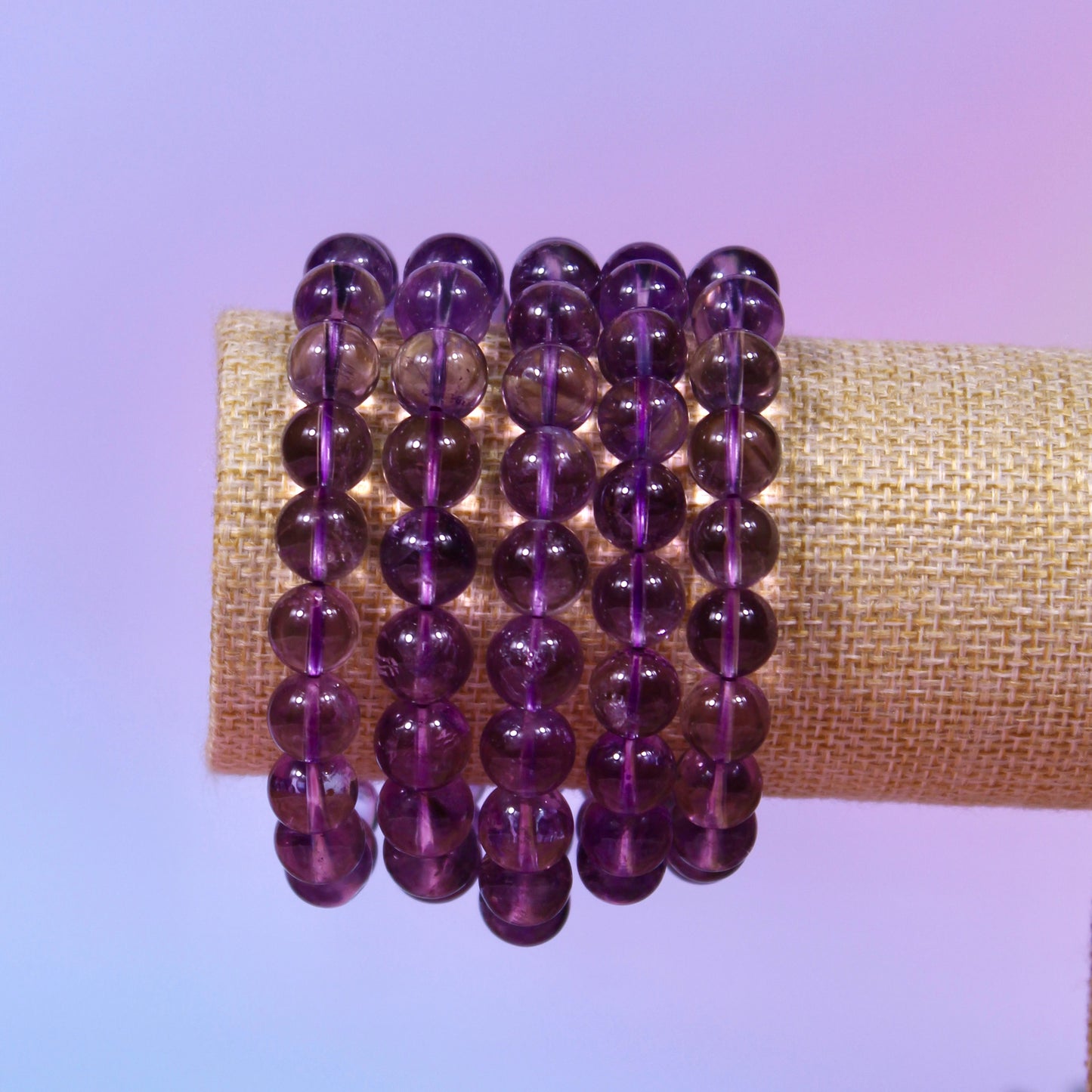 Amethyst bracelet