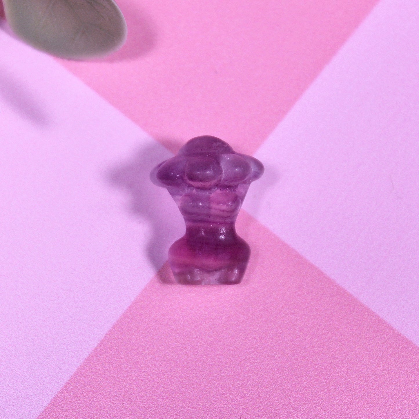 Mini fluorite mushy goddess body