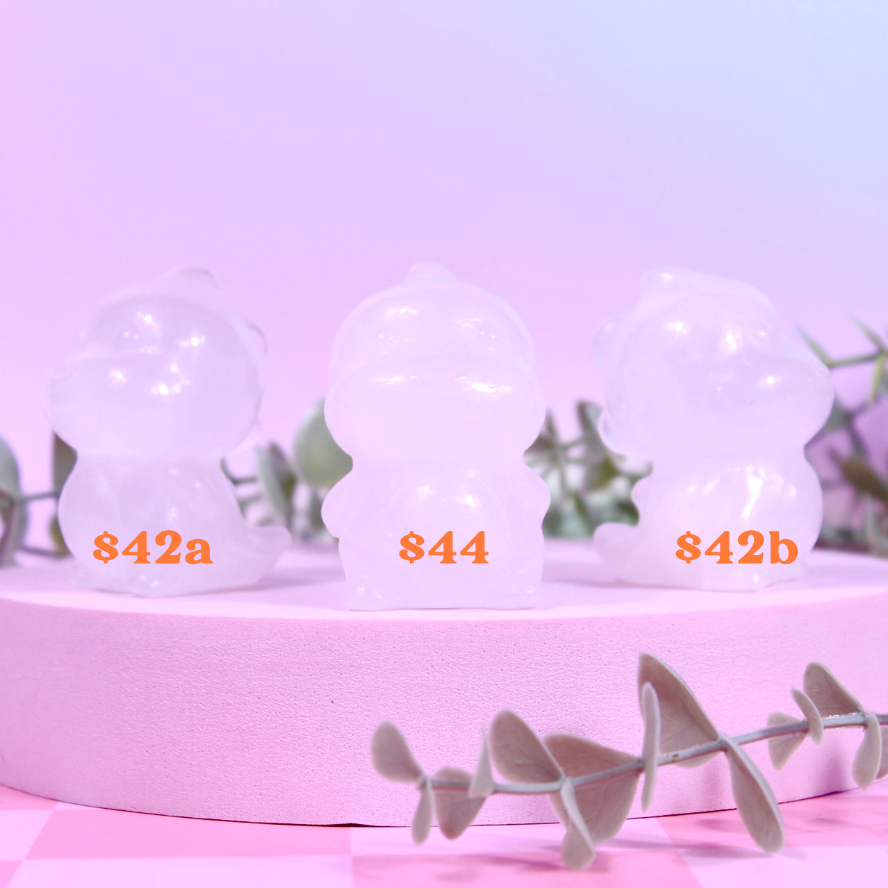 Clear quartz baby Dino | choose your own