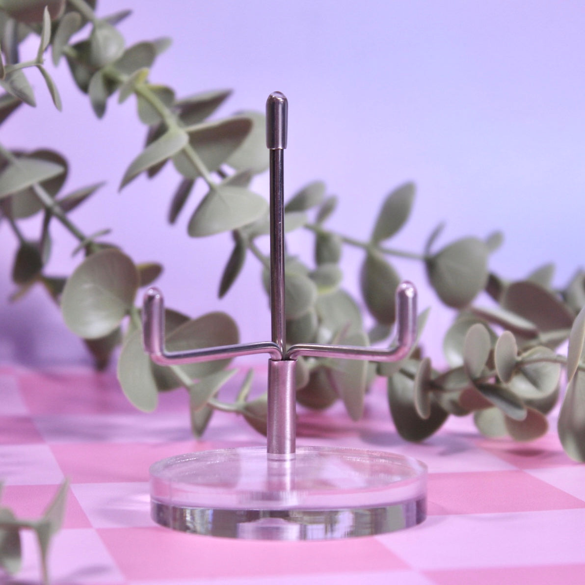 Adjustable acrylic stand SILVER & GOLD
