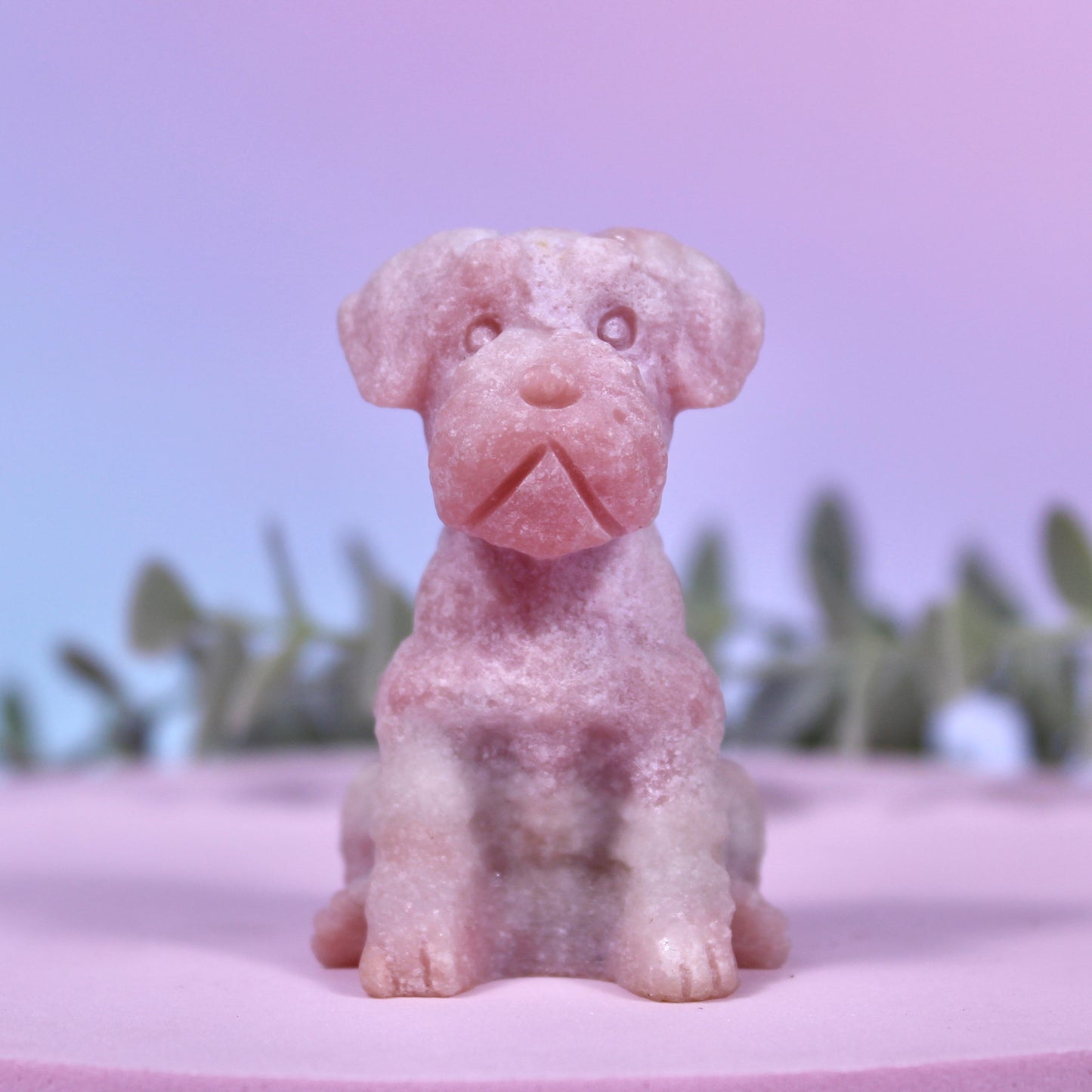 Dog carvings