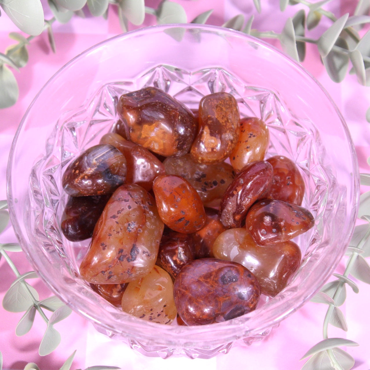 Carnelian tumbles