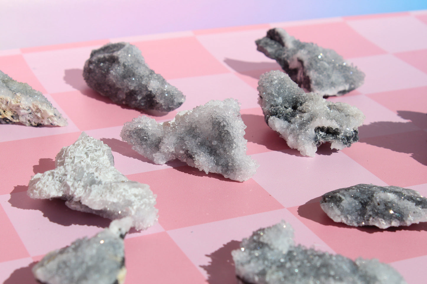 Sphalerite clusters