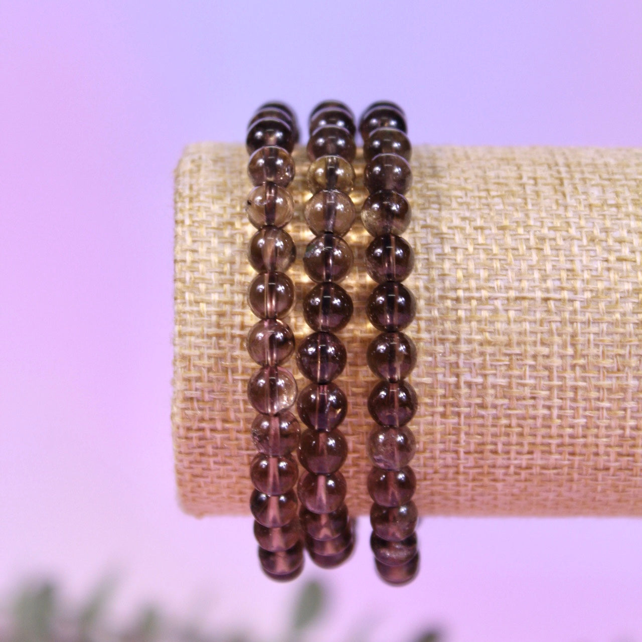 Smoky quartz bracelet