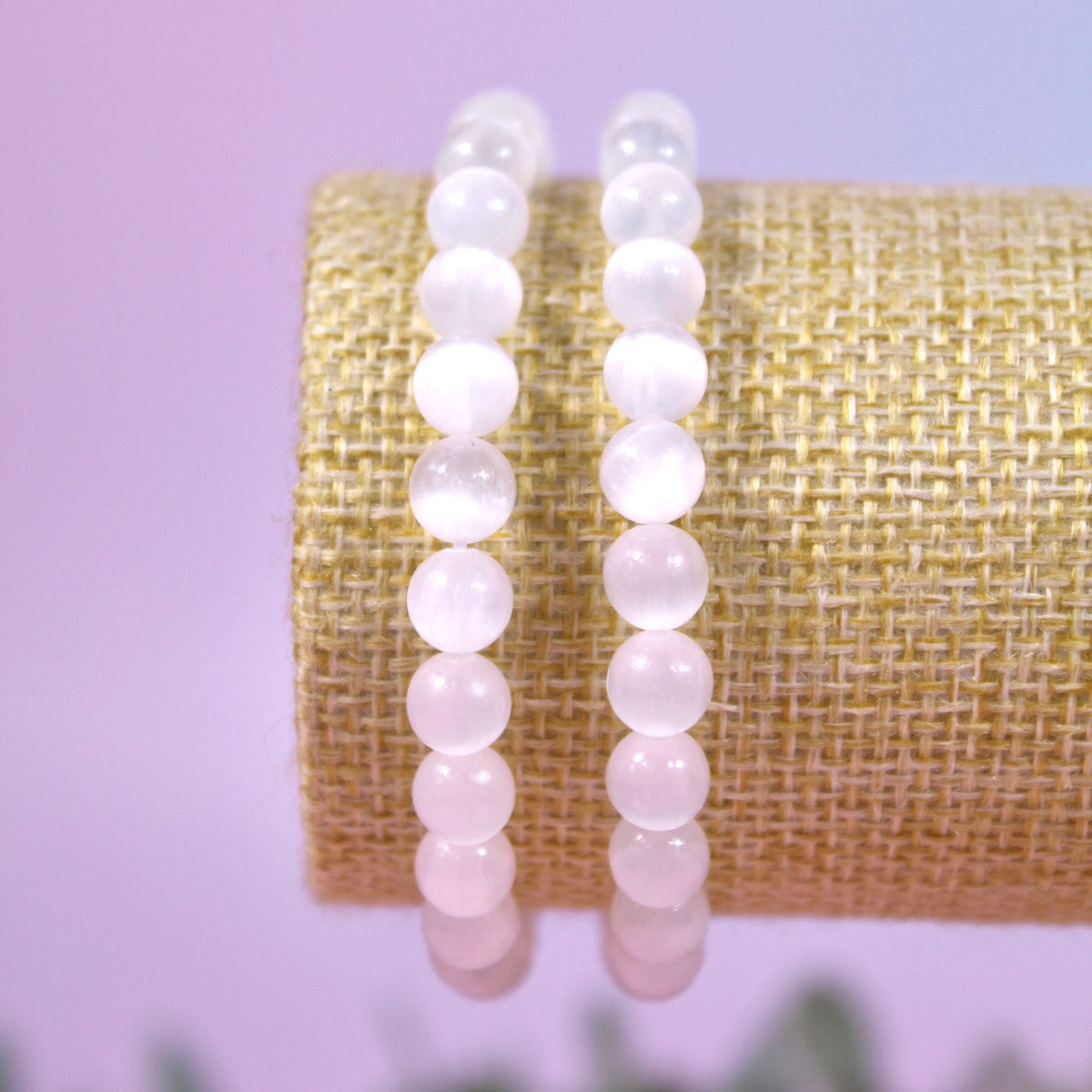 Selenite bracelet