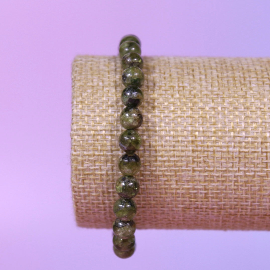 Peridot bracelet