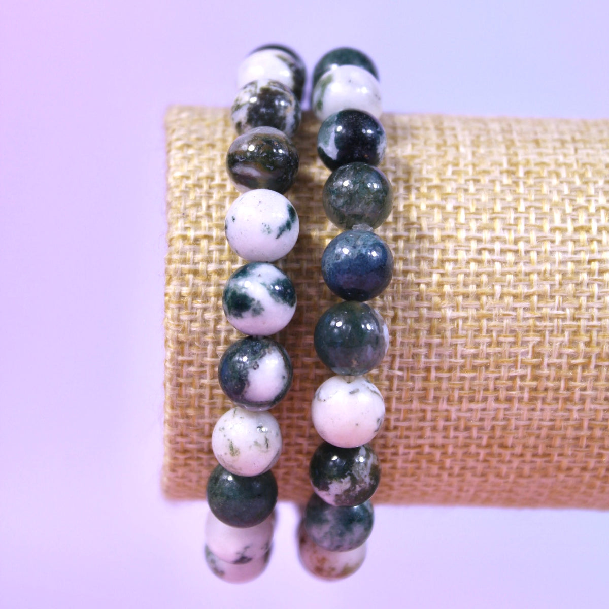 Tree agate bracelet