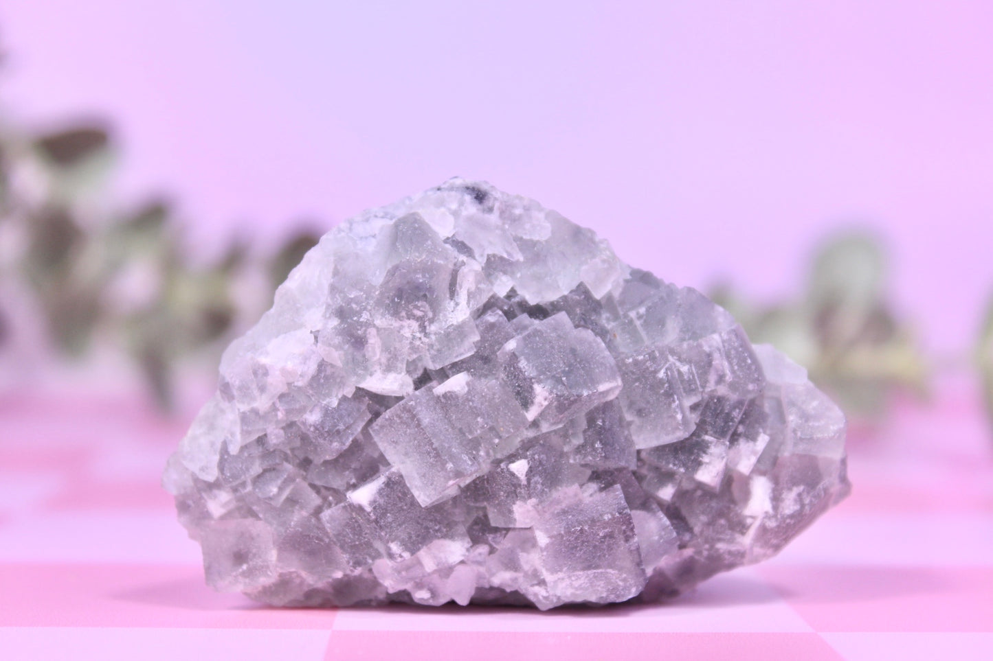 Cubic fluorite specimen