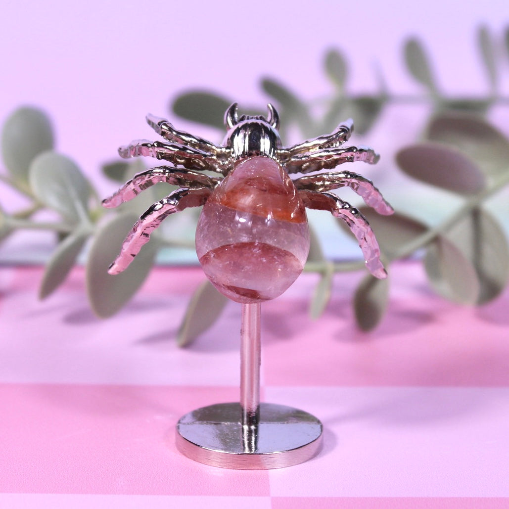 Fire quartz spider