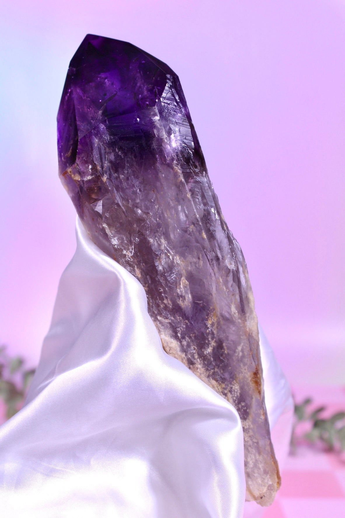 Ametrine wand