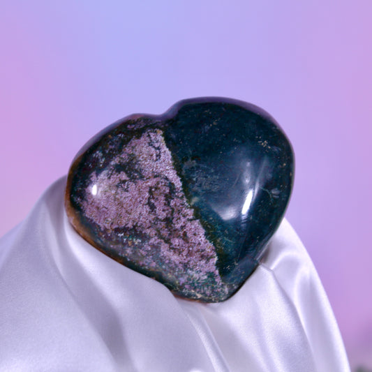 Ocean jasper heart