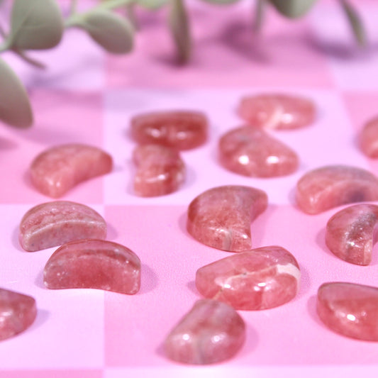 Rhodochrosite mini moons
