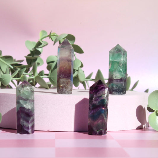 Fluorite small towers