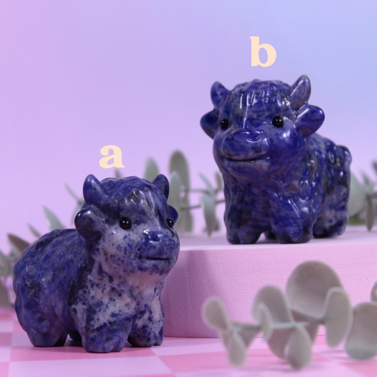 Sodalite highland cow | Choose your own | Large