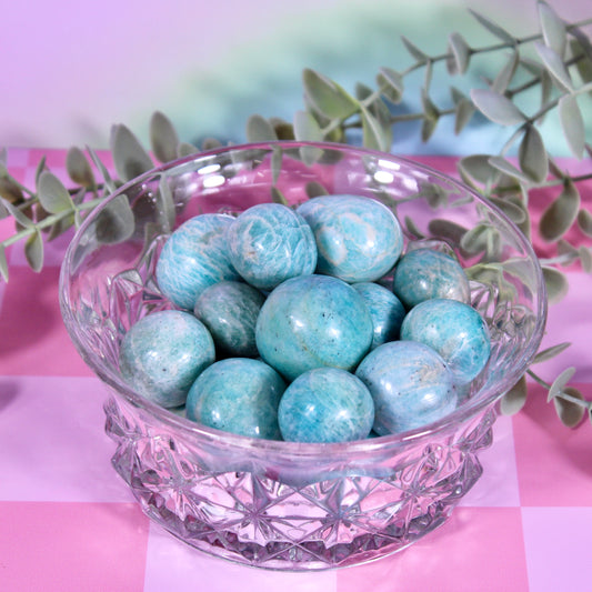 Amazonite tumbles