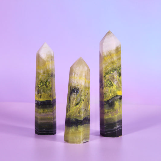 Bumblebee calcite towers