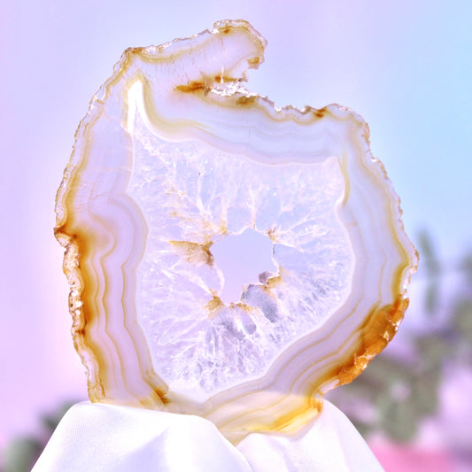 Iris Agate slice