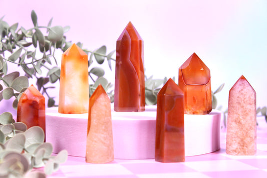 Carnelian towers