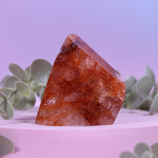 Fire quartz freeform