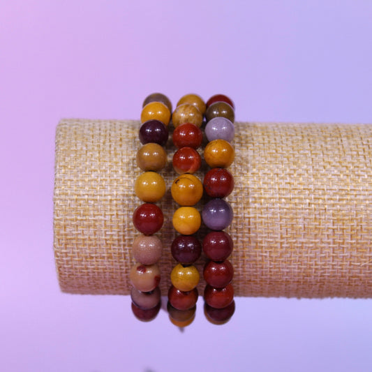 Mookaite jasper bracelet