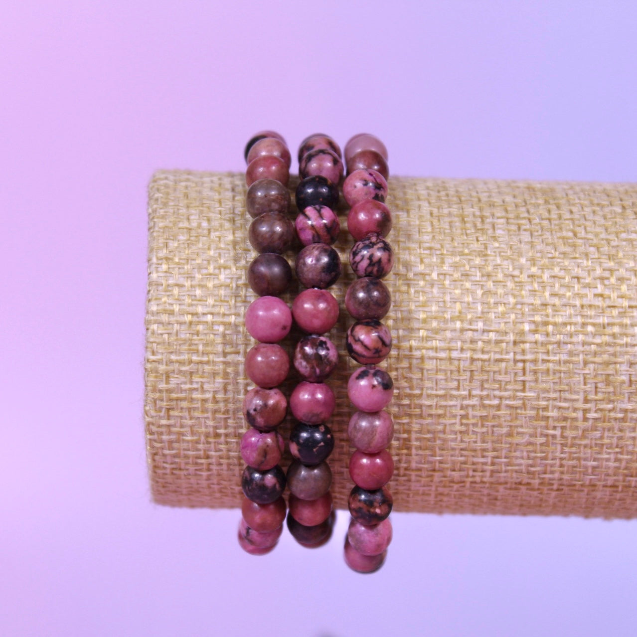 Rhodonite bracelet