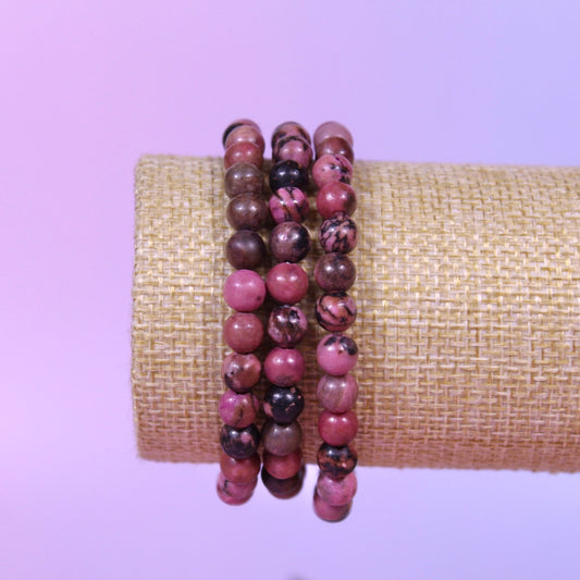 Rhodonite bracelet