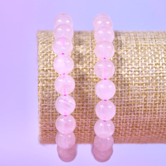 Rose quartz bracelet