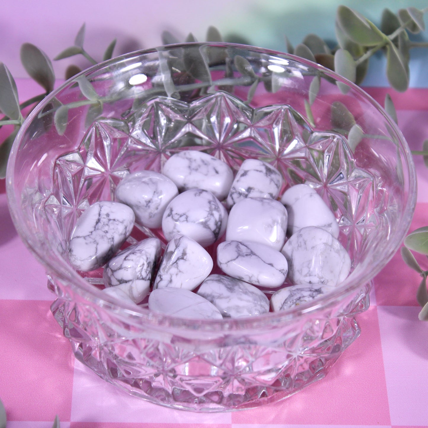 Howlite tumbles