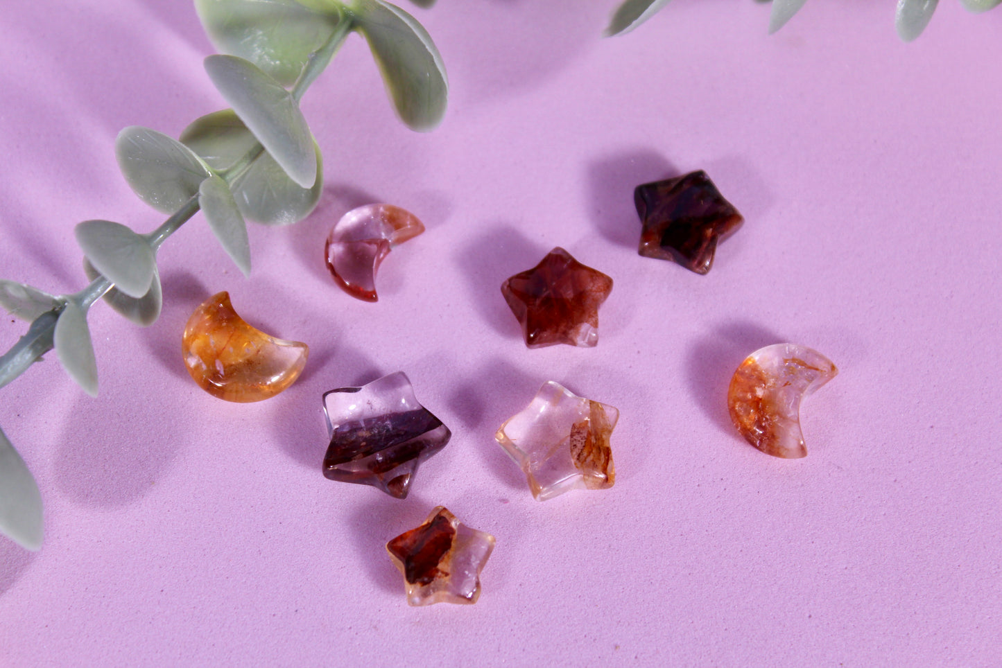 Fire quartz star & moons