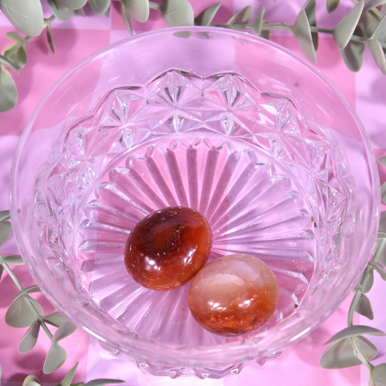 Jumbo carnelian tumbles