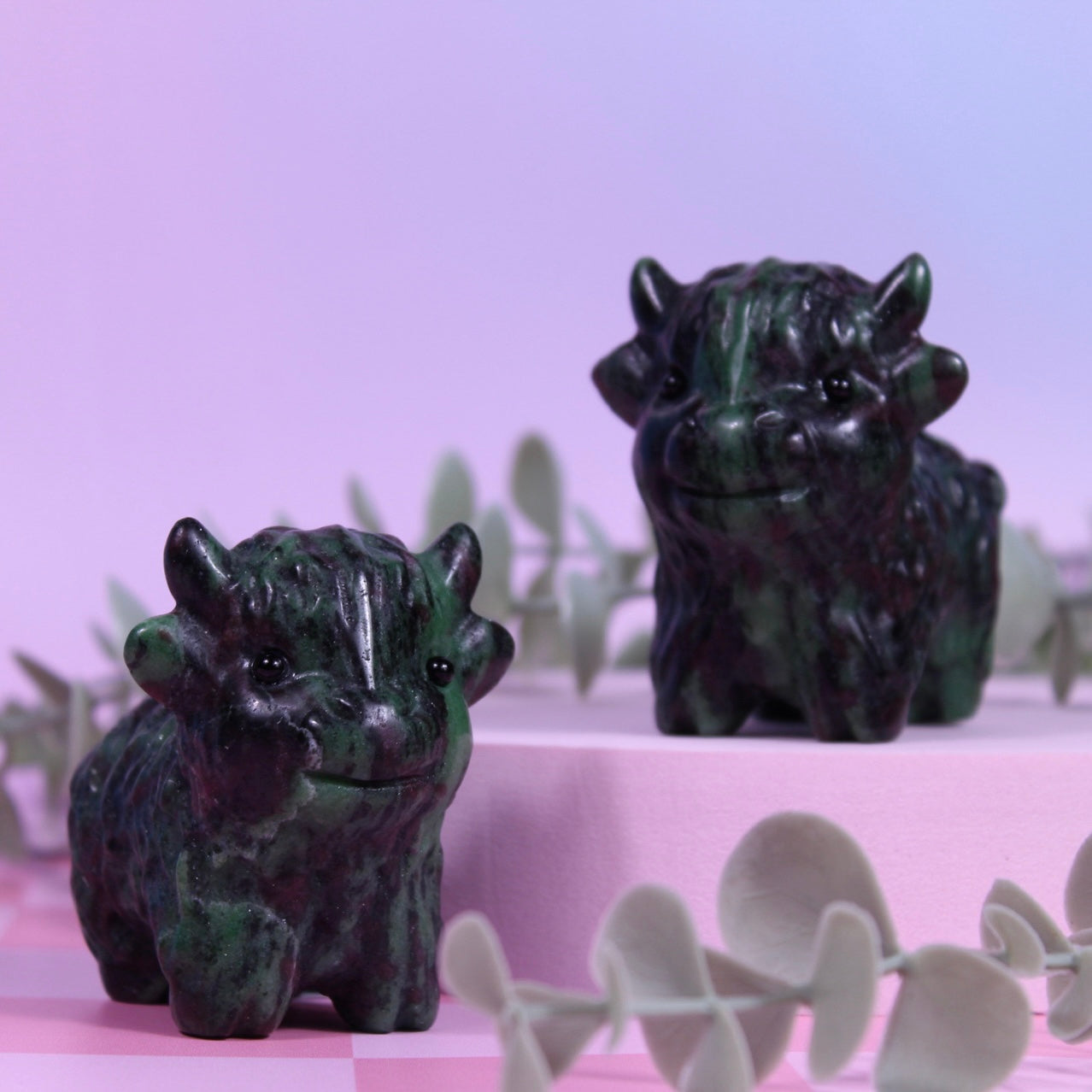 Ruby in zoisite highland cow | Choose your own | Large