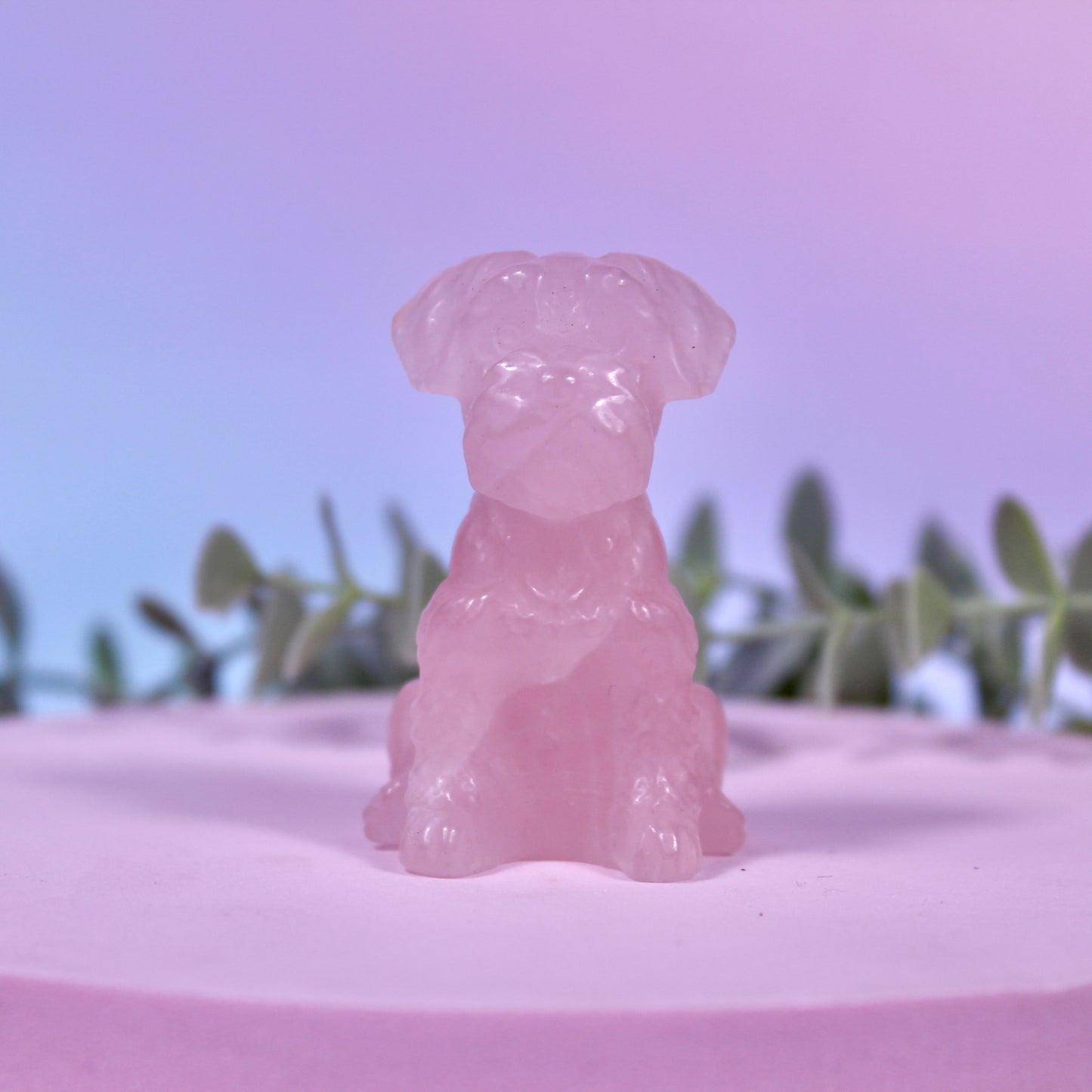 Dog carvings