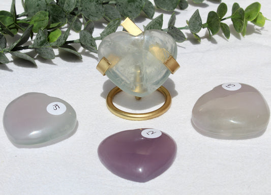 Fluorite hearts