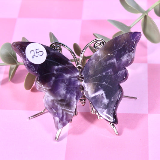 Amethyst butterfly