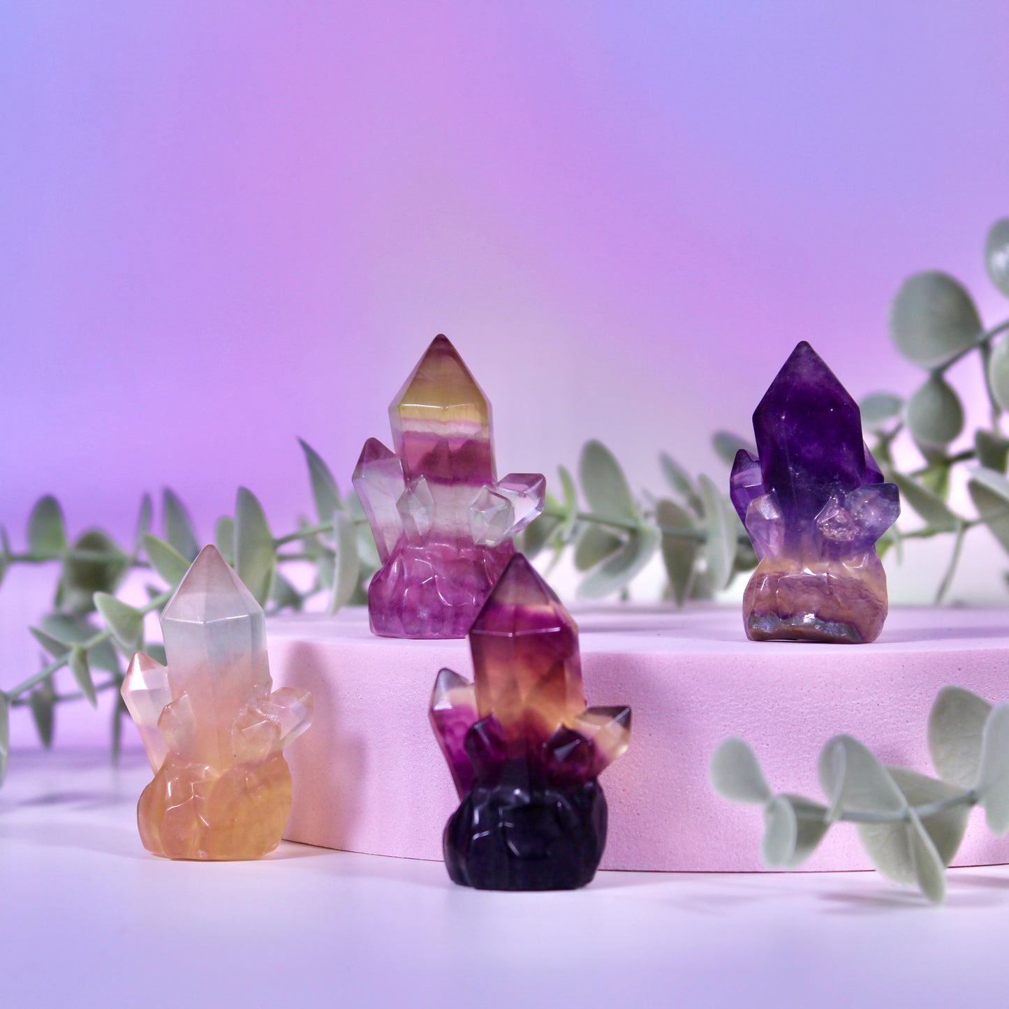 Fluorite clusters