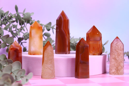 Carnelian towers