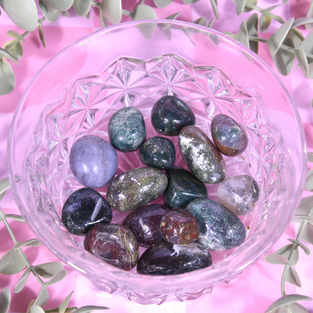 Ocean jasper tumbles