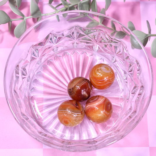 Sardonyx mini spheres
