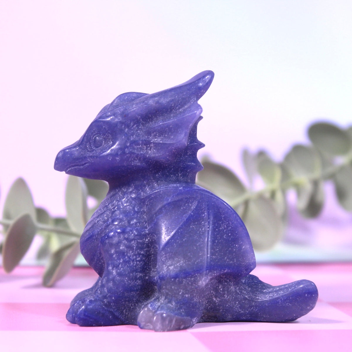 Blue aventurine dragon