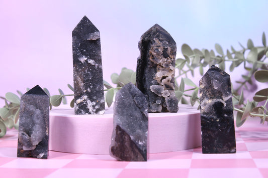 Sphalerite towers