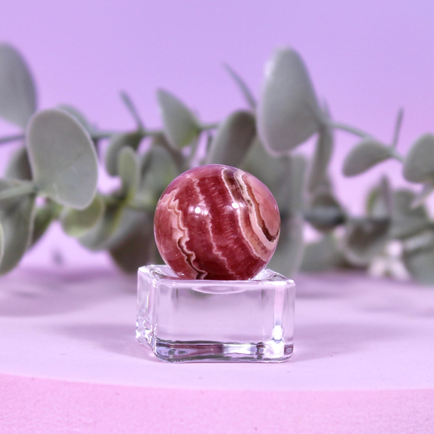 Rhodochrosite sphere #4