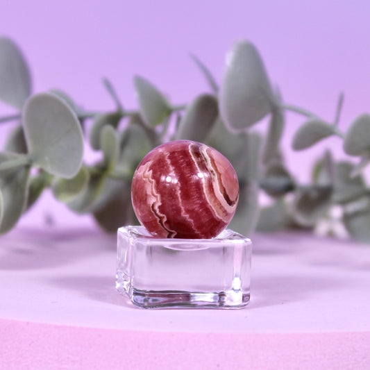 Rhodochrosite sphere #4