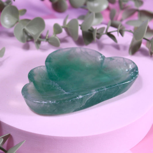 Fluorite cloud bowl