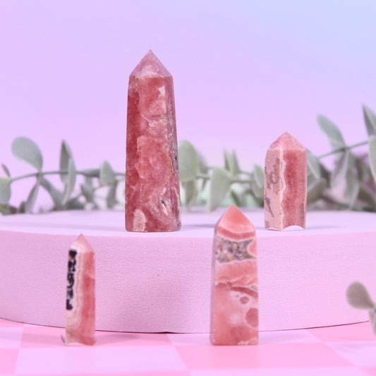 Rhodochrosite tower | choose your own