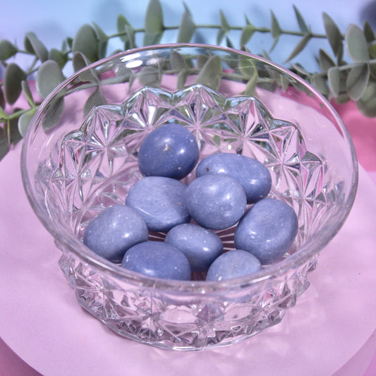Angelite tumbles