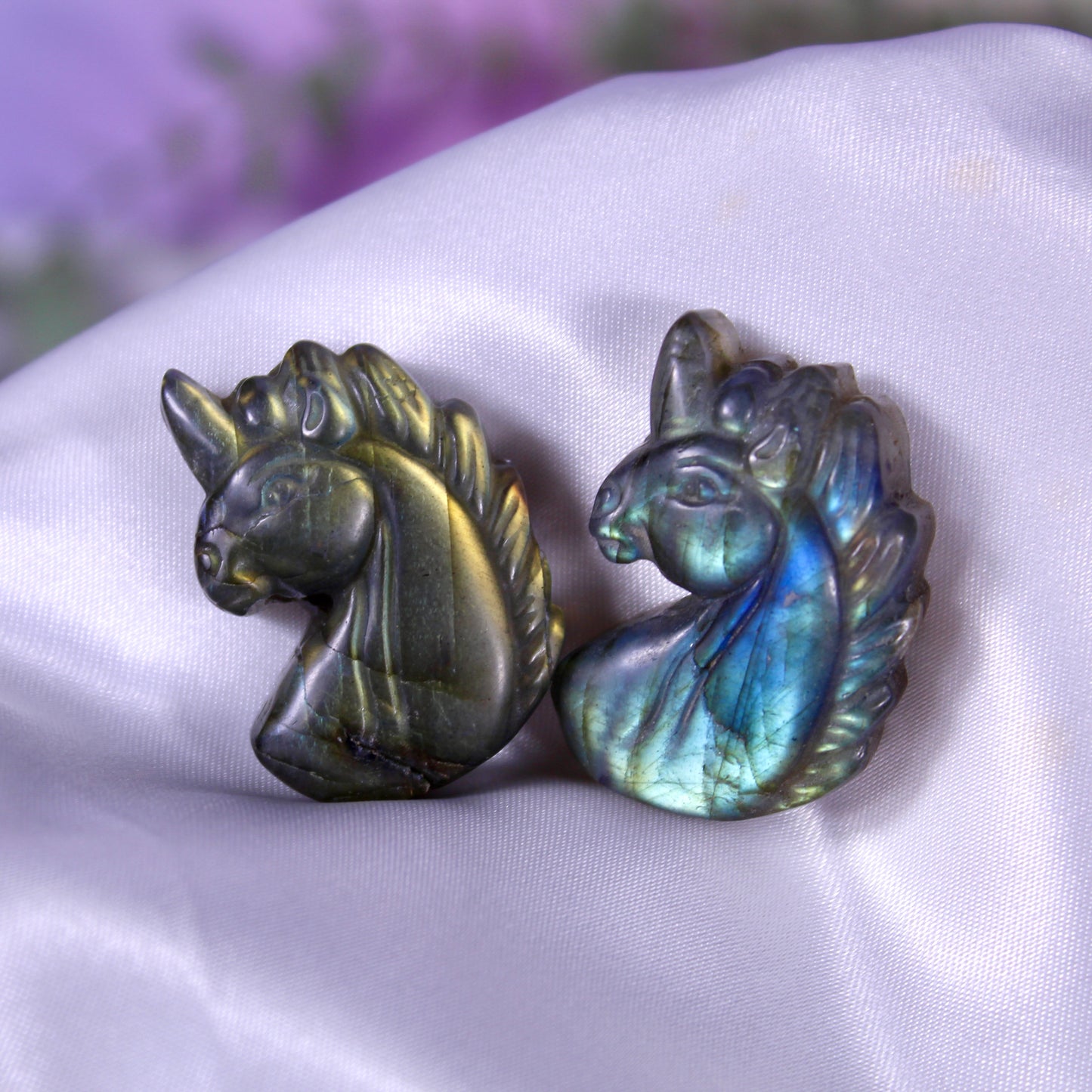 Labradorite unicorn