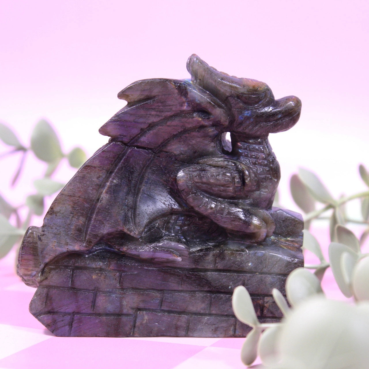 Labradorite dragon