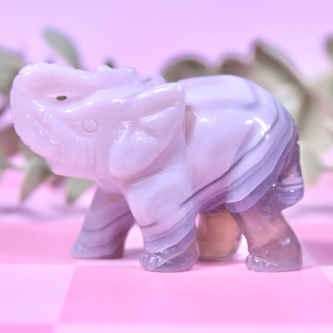 Agate elephant #39